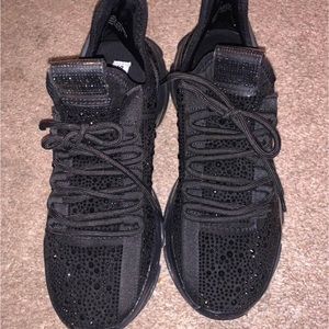Steve Madden rhinestone sneakers